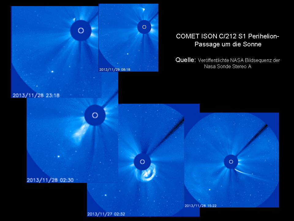 ISON Perihelion Passge 20131128 - 29